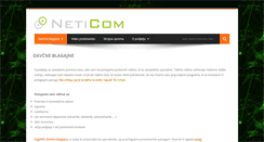 Desktop Screenshot of neticom.si