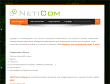 Tablet Screenshot of neticom.si